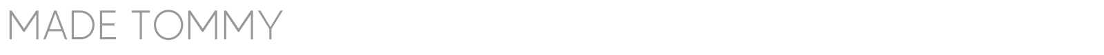 MADE Tommy font preview